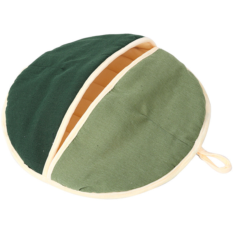 Cat Bed and Sleeping Bag with Dual Use Design